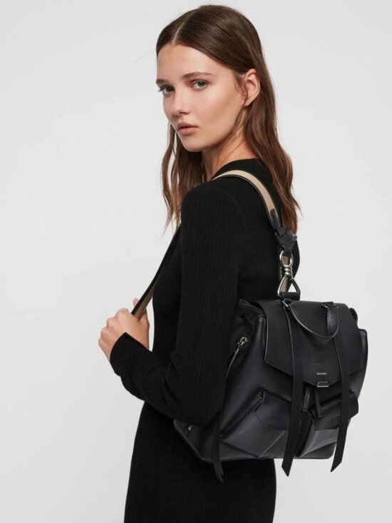ALLSAINTS Darcy Multi-pocket Backpack In Black